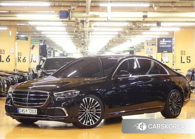 Mercedes-Benz S-Class W223 2021 Черный из Кореи