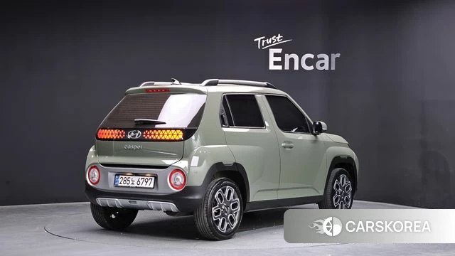 Hyundai Casper 2024 Зеленый из Кореи