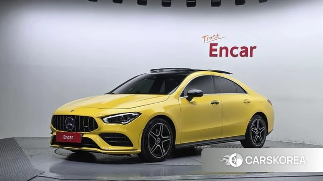 Mercedes-Benz CLA-Class C118 2021 Желтый из Кореи