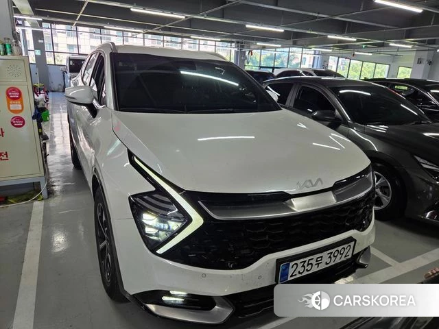 Kia Sportage 5th Generation Hybrid 2024 Белый из Кореи