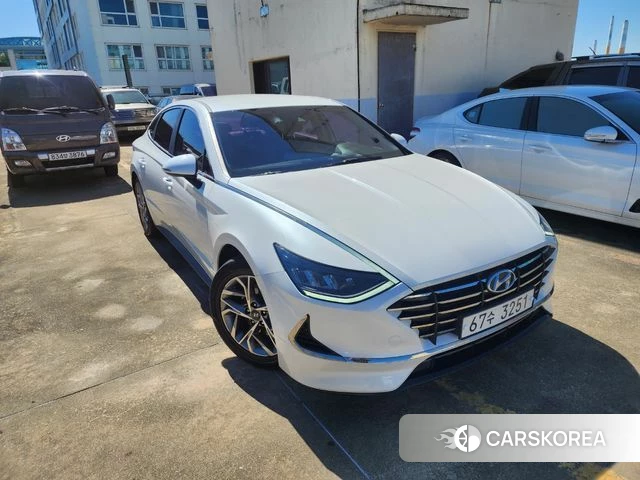 Hyundai Sonata (DN8) 2019 Белый из Кореи