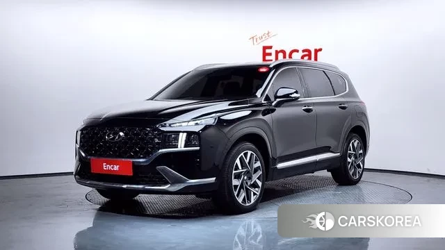 Hyundai The New Santa Fe 2022 Черный из Кореи