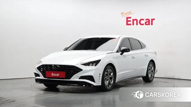 Hyundai Sonata (DN8) 2022 Белый из Кореи