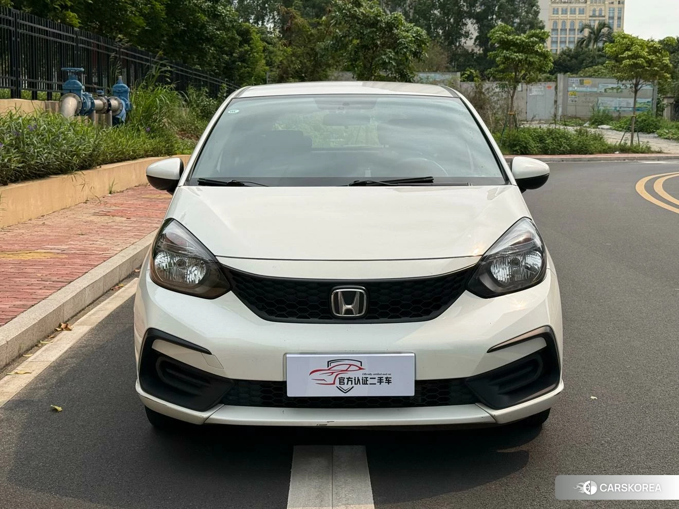 Honda Fit 2020 Белый из Китая