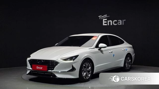 Hyundai Sonata (DN8) 2020 Белый из Кореи