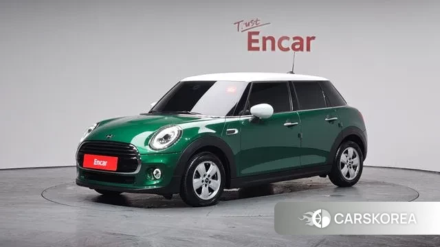 Mini Cooper 2021 Зеленый из Кореи