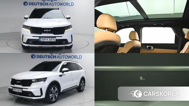 Kia Sorento 4th Generation 2022 Белый из Кореи