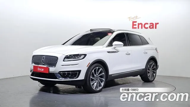 Lincoln Nautilus First generation 2020 Белый из Кореи