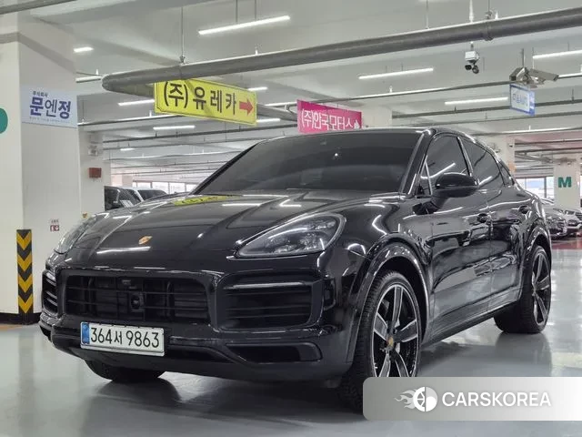 Porsche Cayenne (PO536) 2021 Черный из Кореи