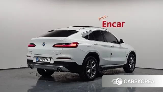BMW X4 (G02) 2021 Белый из Кореи