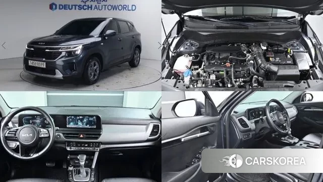 Kia The New Seltos 2024 Серый из Кореи