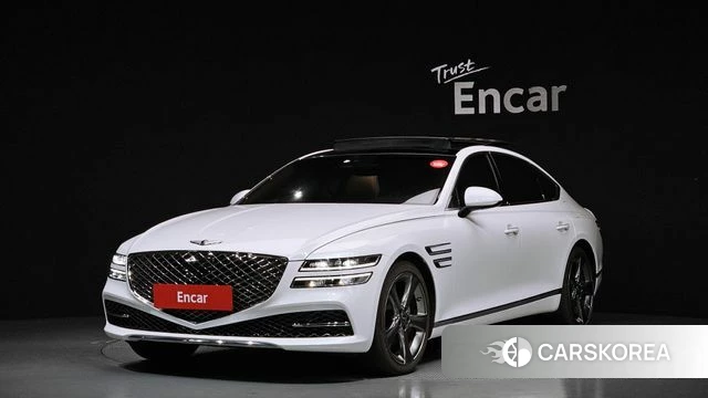 Genesis G80 (RG3) 2021 Белый из Кореи