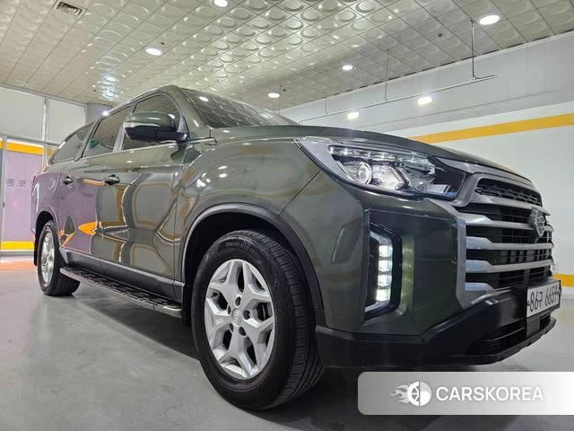 Ssangyong The New Rexton Sport 2021 Светло-зеленый из Кореи