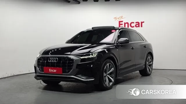 Audi Q8 (4M) 2021 Черный из Кореи