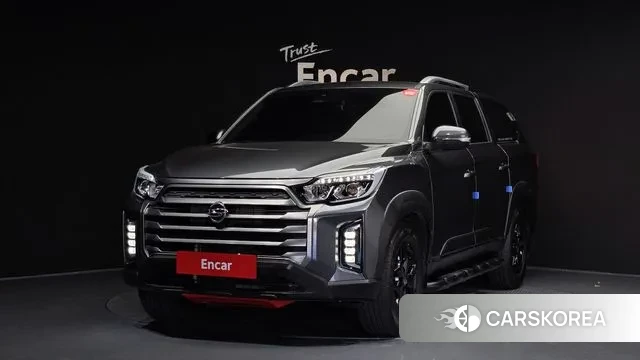 Ssangyong The New Rexton Sport 2022 Серый из Кореи