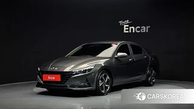 Hyundai Avante (CN7) 2021 Серый из Кореи