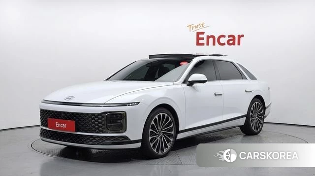 Hyundai Grandeur Hybrid (GN7) 2025 Белый из Кореи