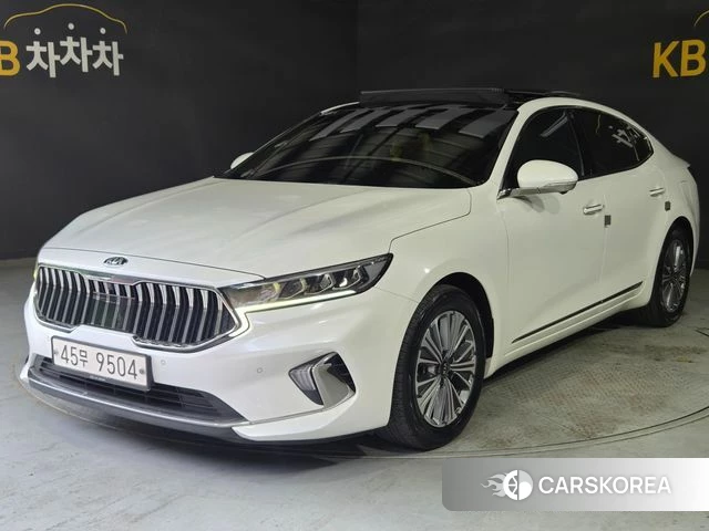 Kia K7 Premier Hybrid 2019 Белый из Кореи