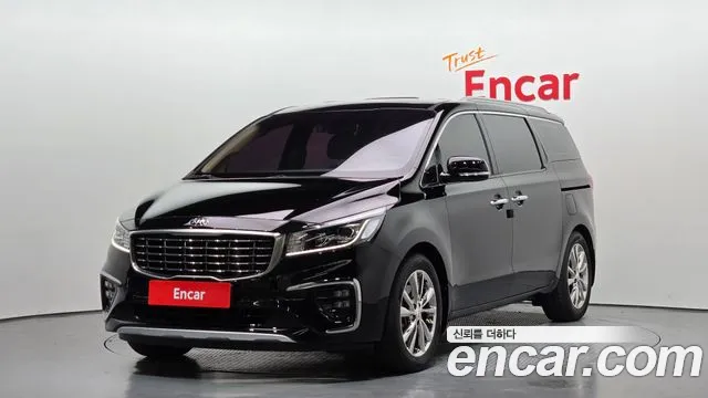 Kia The New Carnival 2019 Черный из Кореи