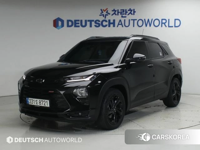 Chevrolet (GM Daewoo) Trailblazer 2022 Черный из Кореи