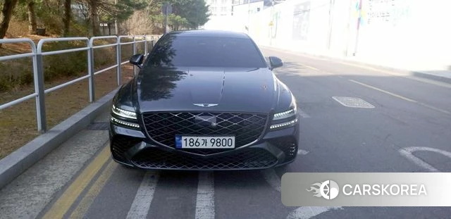 Genesis G80 (RG3) 2024 Темно-зеленый из Кореи