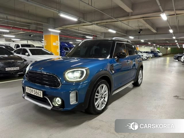 Mini Cooper Countryman 2023 Синий из Кореи