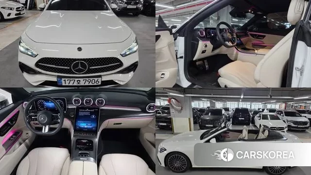 Mercedes-Benz CLE-Class C236 2025 Белый из Кореи