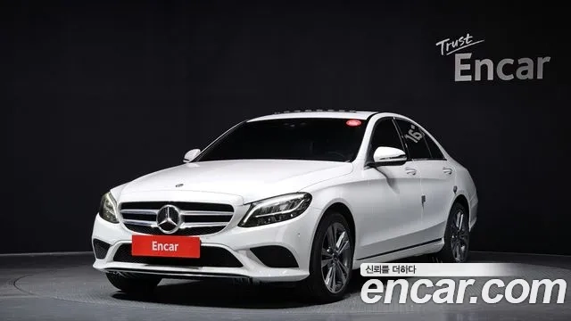 Mercedes-Benz C-Class W205 2020 Белый из Кореи