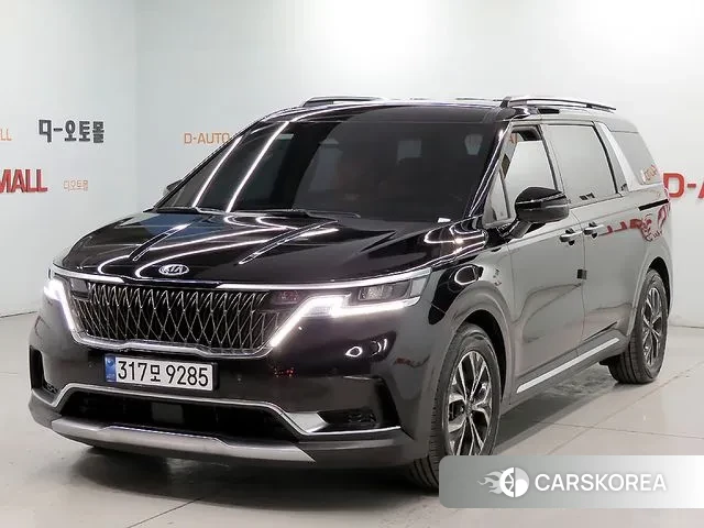 Kia Carnival 4th generation 2021 Черный из Кореи