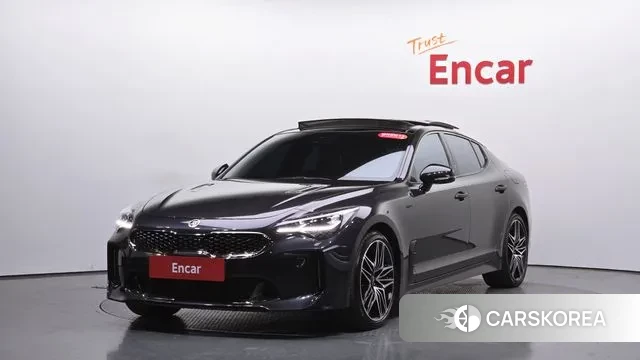 Kia Stinger 2018 Серый из Кореи