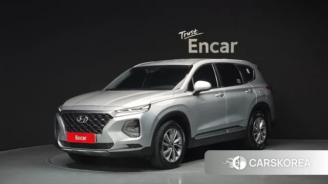 Hyundai Santa Fe TM 2020 Серебряный из Кореи