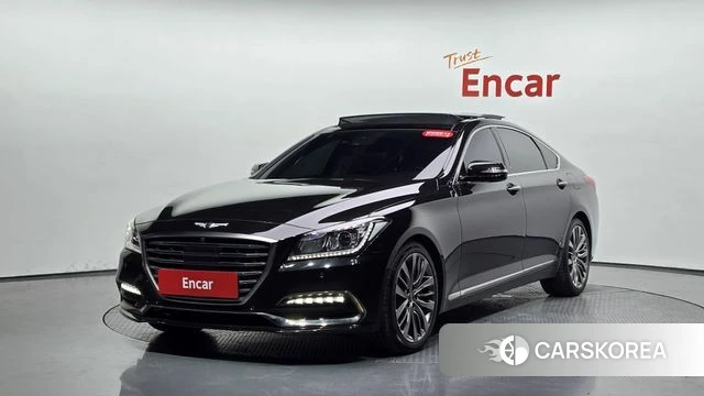 Genesis G80 2019 Черный из Кореи
