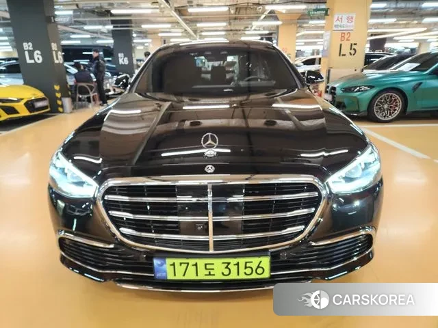 Mercedes-Benz S-Class W223 2025 Черный из Кореи