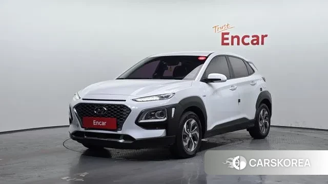 Hyundai Kona Hybrid 2020 Белый из Кореи