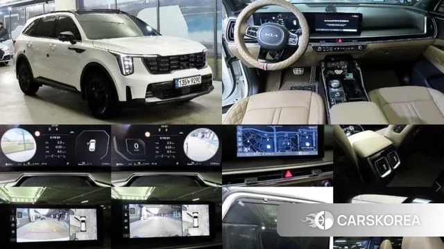 Kia The New Sorento 4th Generation 2024 Белый из Кореи