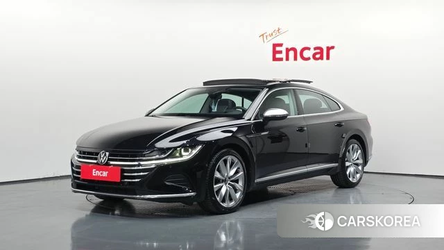 Volkswagen Arteon 2023 Черный из Кореи