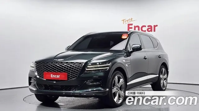 Genesis GV80 2020 Темно-зеленый из Кореи