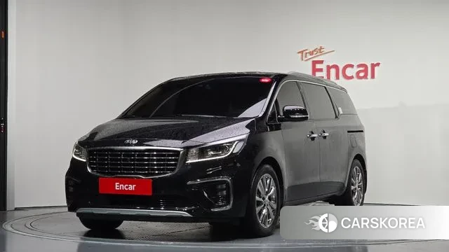 Kia The New Carnival 2018 Черный из Кореи