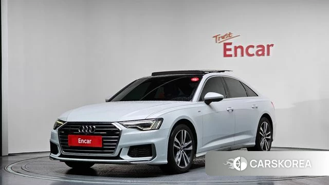 Audi A6 (C8) 2020 Белый из Кореи