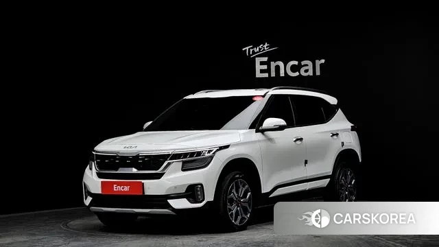 Kia Seltos 2022 Белый из Кореи