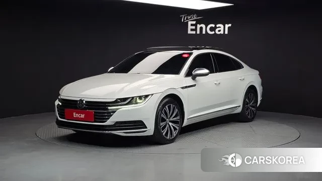 Volkswagen Arteon 2019 Белый из Кореи