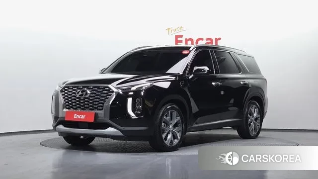 Hyundai Palisade 2022 Черный из Кореи