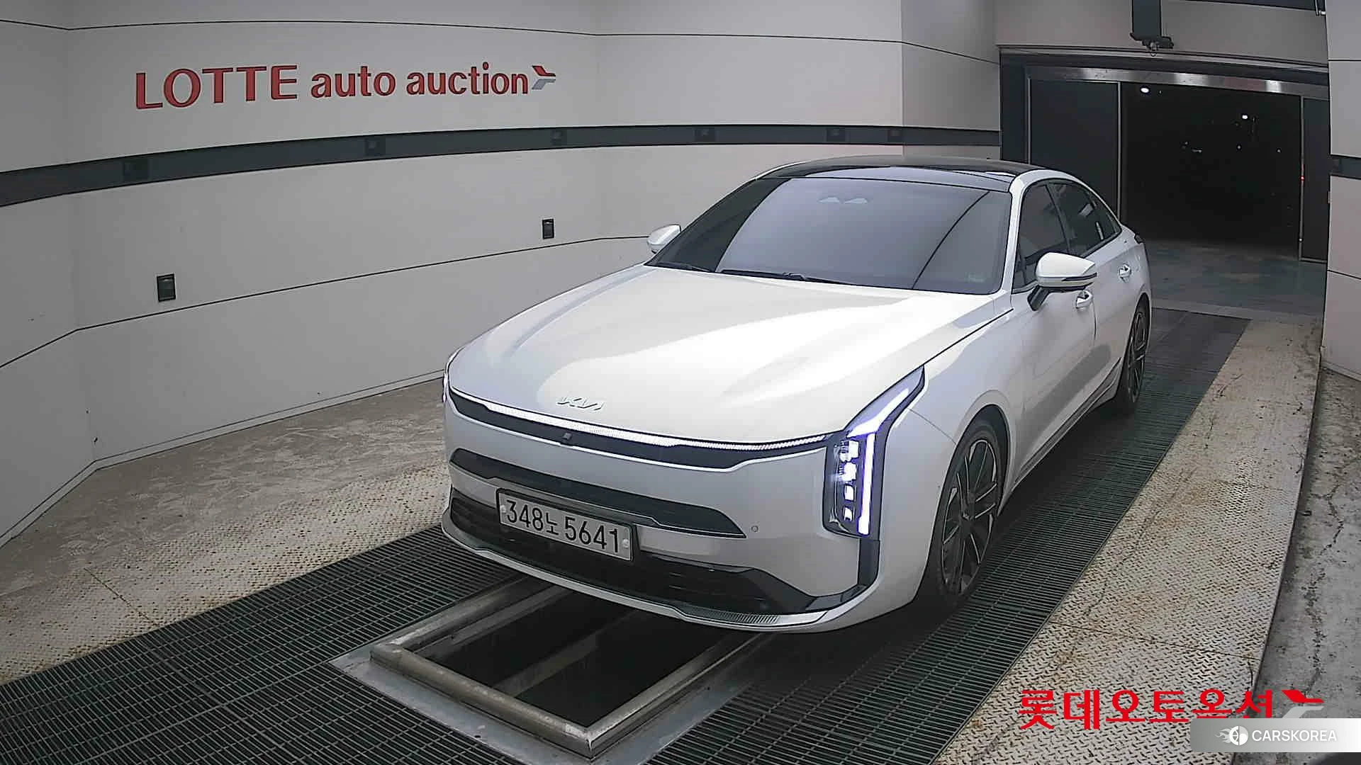 Kia K8 Hybrid 2025 Белый из Кореи