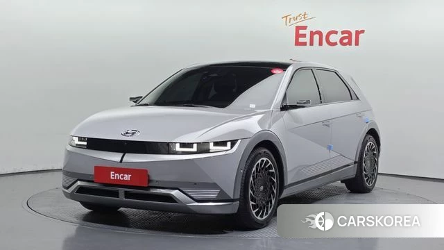 Hyundai Ionic 5 2021 Серебристо-серый из Кореи