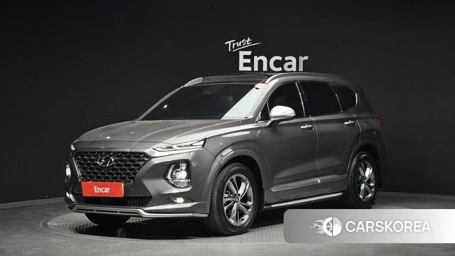 Hyundai Santa Fe TM 2018 Серый из Кореи