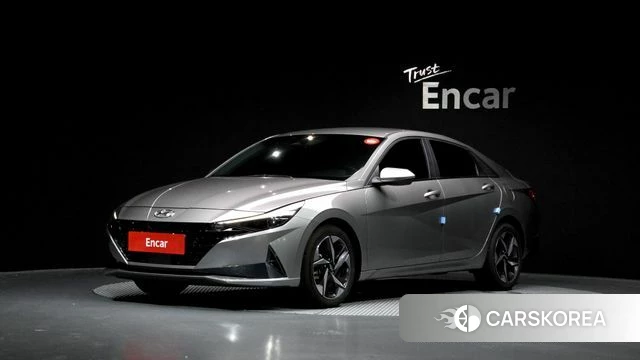 Hyundai Avante (CN7) 2020 Серый из Кореи