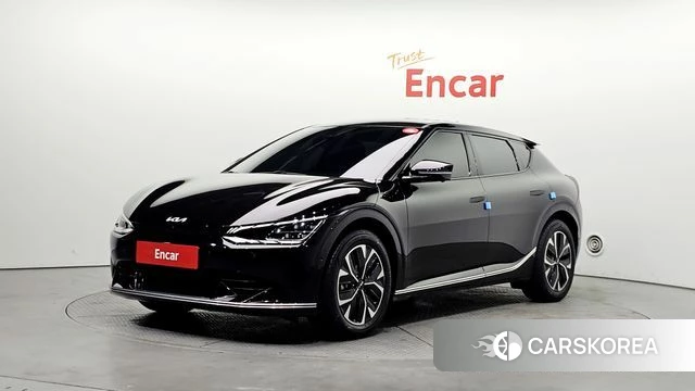 Kia EV6 2023 Черный из Кореи