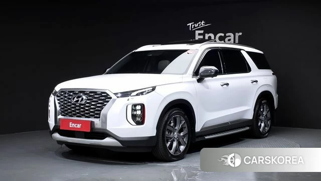 Hyundai Palisade 2021 Белый из Кореи
