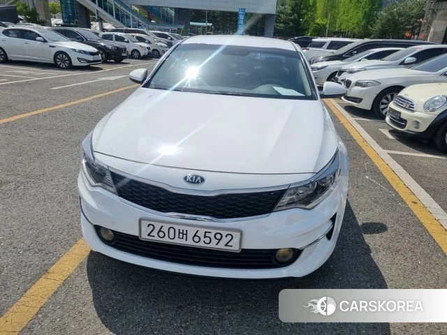 Kia K5 second generation 2018 Белый из Кореи