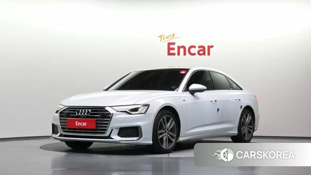 Audi A6 (C8) 2022 Белый из Кореи